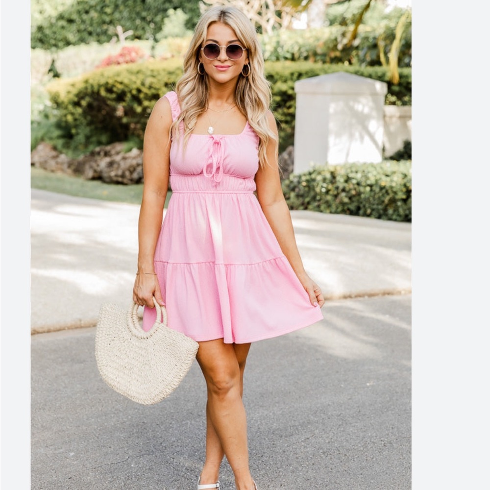 Pink Lily Mini Dress